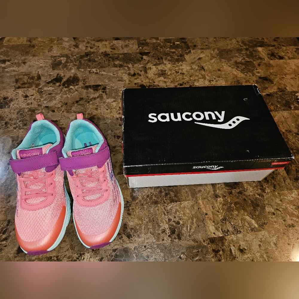 Saucony Kids Sneakers - Pink and Purple